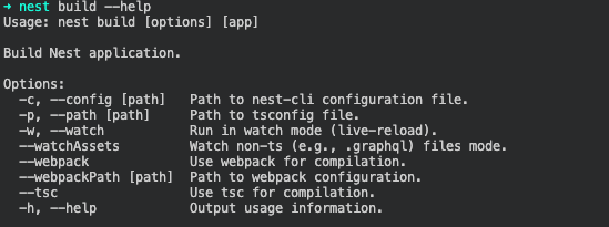 Nest build